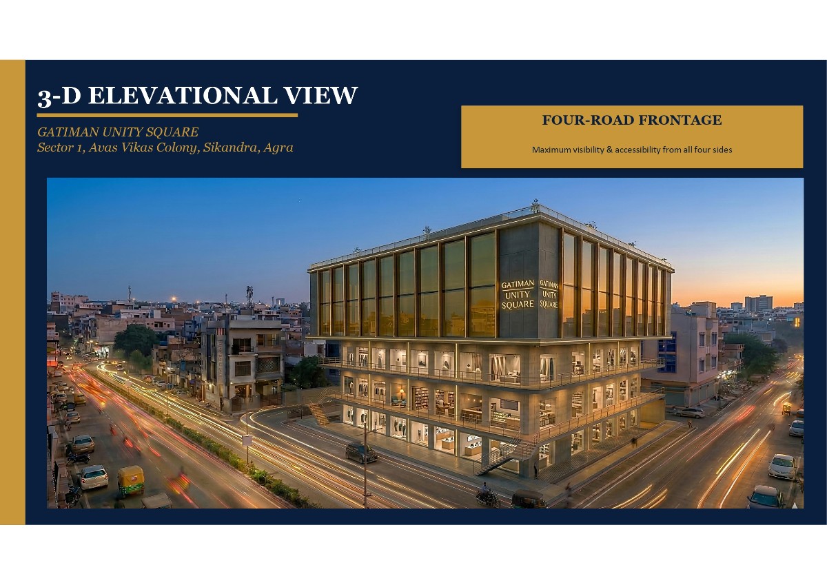 Gatiman Unity Square for Sale in Bodla, Vikas Nagar, Agra – photo 2