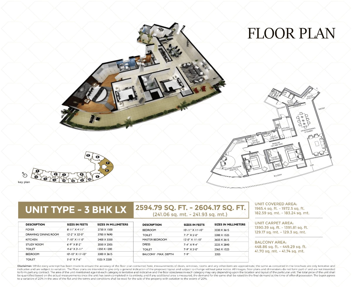 Ready to move luxury 3 bhk apartment in Yamuna expressway in Yamuna Expy, Uttar Pradesh – photo 1