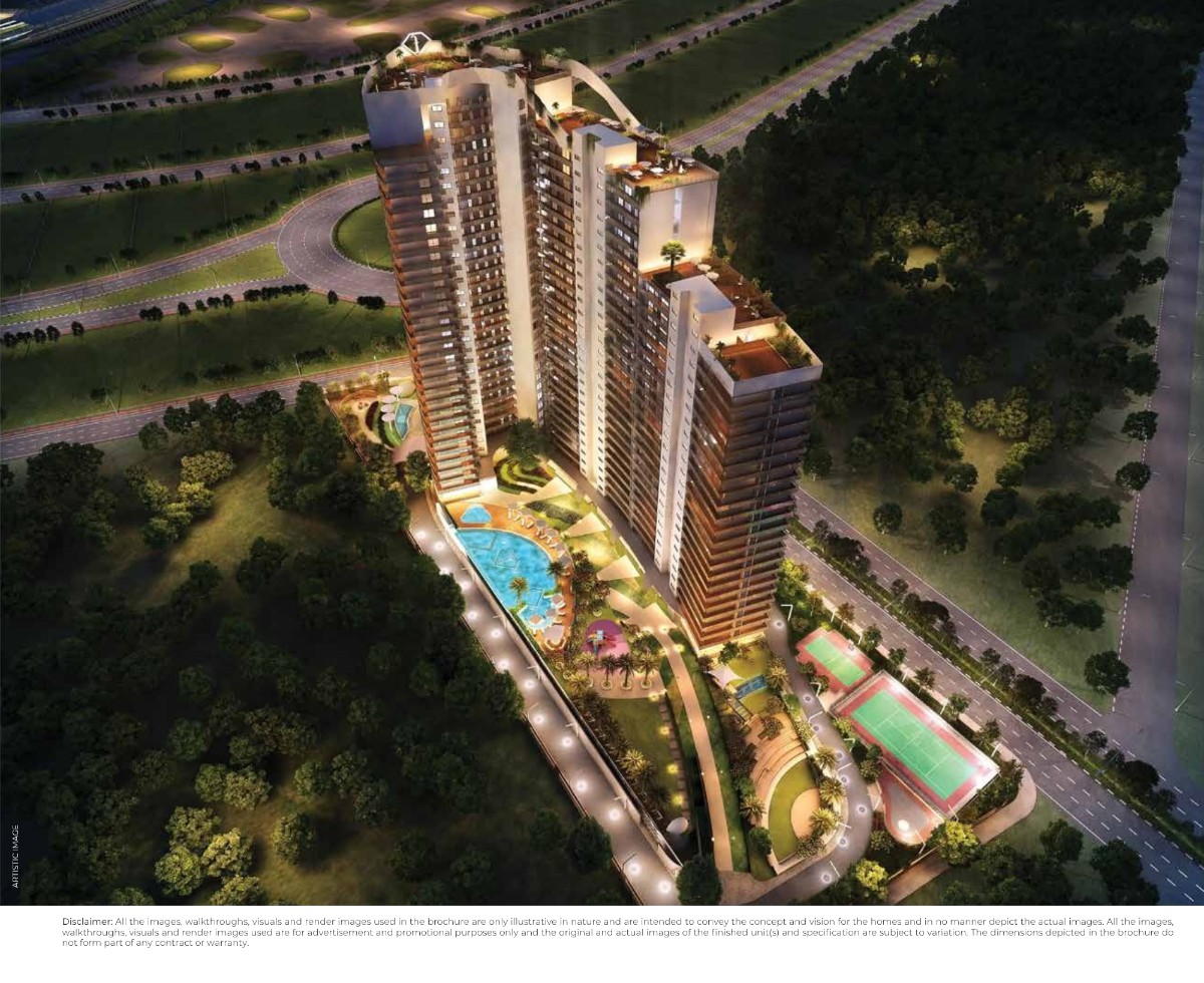 Luxurious 2 bhk apartment in premium location in subarea, Sector 126, Noida – photo 1