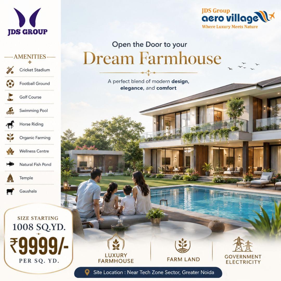 Welcome to Luxury Living at JDS Group Aero Village in Greater Noida, Uttar Pradesh – photo 1